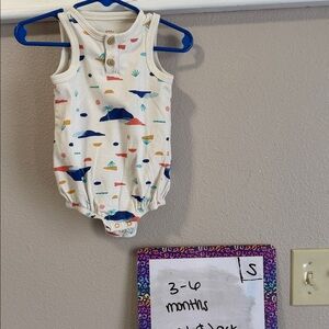 Colorful Baby Sleeveless Onesie